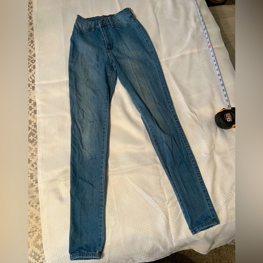 Skinny jeans, fashion nova size 3 high rate